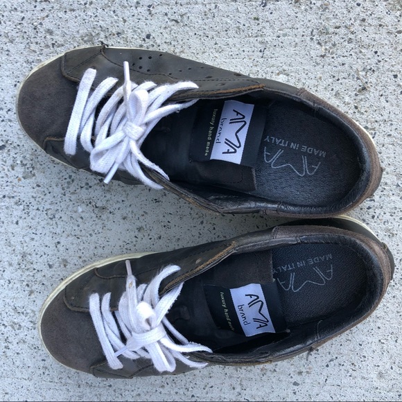 AMA Made in Italy black leather sneakers - Picture 3 of 5